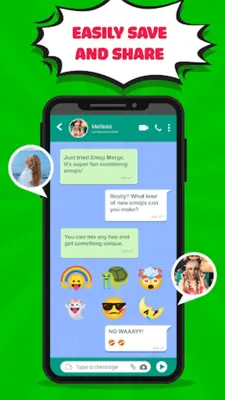 Emoji Merge android App screenshot 0