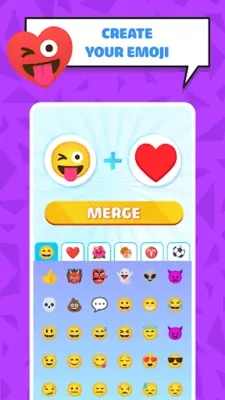 Emoji Merge android App screenshot 2